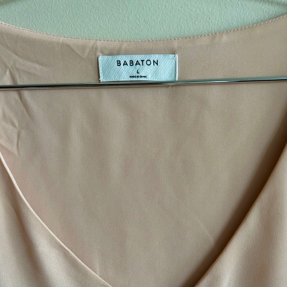 Babaton Randy Blouse – Dusty Pink – Size L - Picture 6 of 7